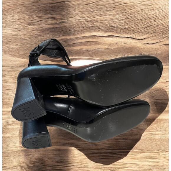 Stuart Weitzman Clarisa Leather Pumps Size 8.5M - Picture 7 of 8